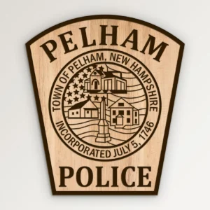 Pelham New Hampshire Police Patch SVG Vector911