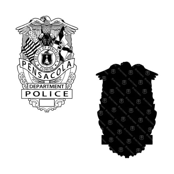 Pensacola Florida Police Badge - Image 3