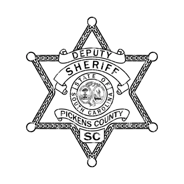 Pickens South Carolina Deputy Sheriff Badge - Image 2