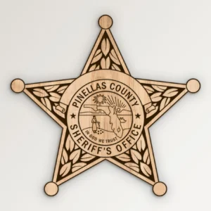 Pinellas County Florida Sheriff's Office Badge SVG Vector911