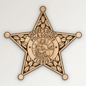 Polk County Florida Sheriffs Office Badge SVG Vector911