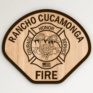 Rancho Cucamonga California Fire Department Patch SVG Vector911