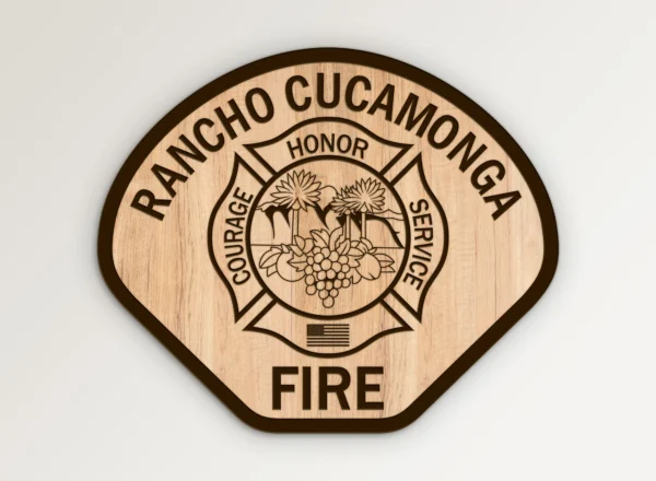 Rancho Cucamonga California Fire Department Patch SVG Vector911