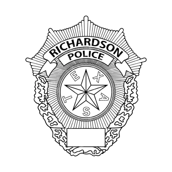 Richardson Texas Police Badge - Image 2