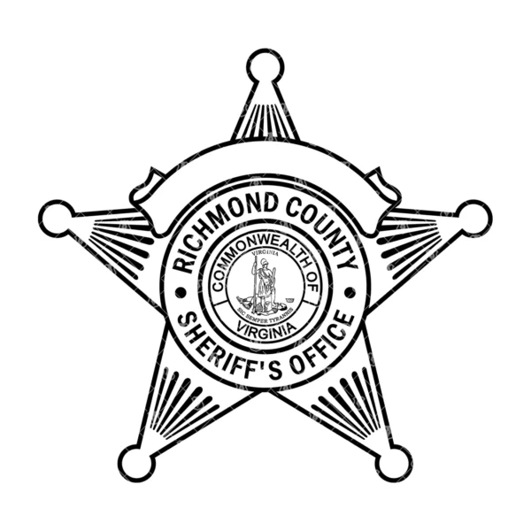 Richmond County Virginia Sheriffs Office Badge - Image 2