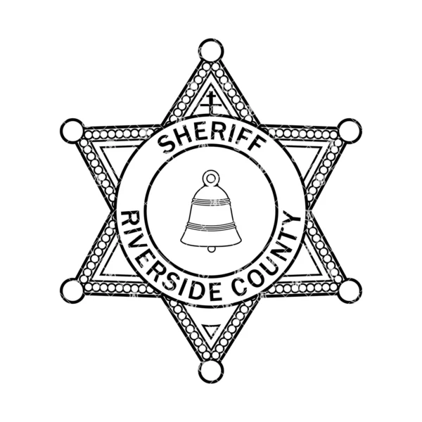 Riverside County California Sheriff Badge - Image 2