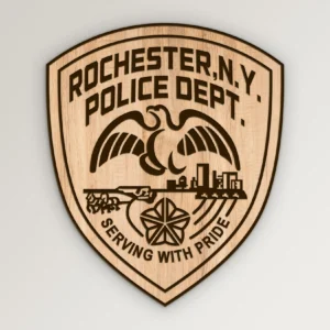 Rochester New York Police Patch SVG Vector911