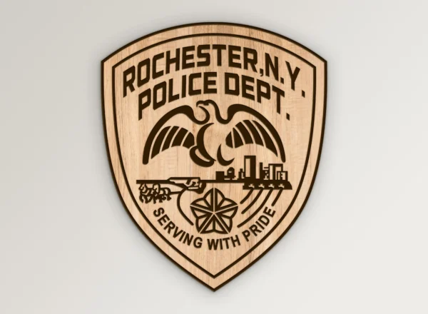 Rochester New York Police Patch SVG Vector911