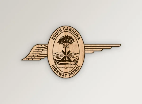 South Carolina Highway Patrol Emblem SVG Vector911