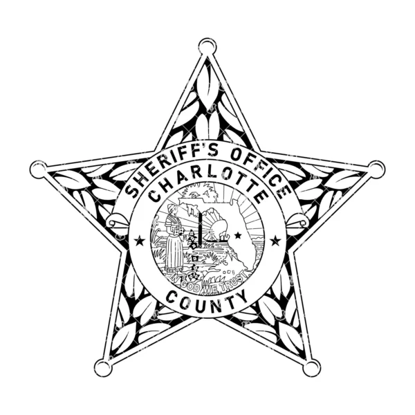 Charlotte County Florida Sheriffs Office Badge - Image 2