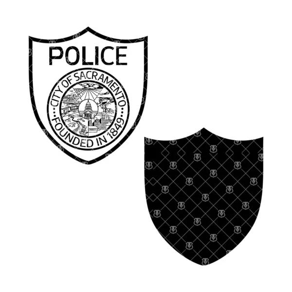 Sacramento California Police Patch - Image 3