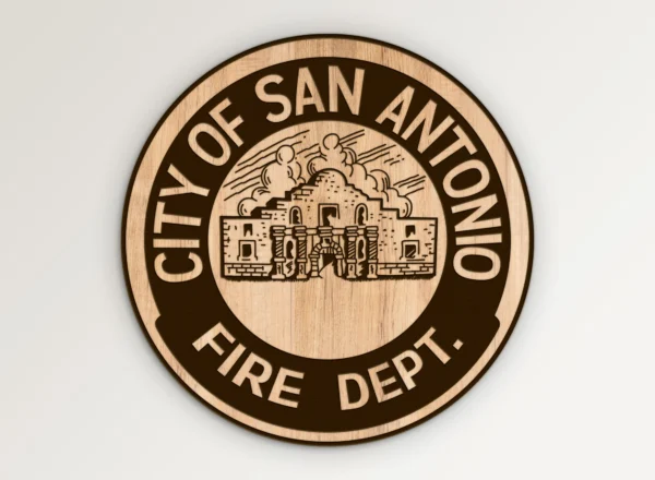 San Antonio Texas Fire Department Emblem SVG VECTOR911