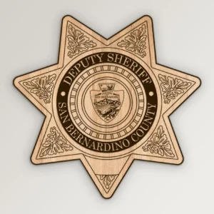 San Bernardino Deputy Sheriff Badge SVG Vector911