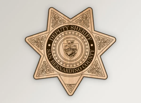 San Bernardino Deputy Sheriff Badge SVG Vector911