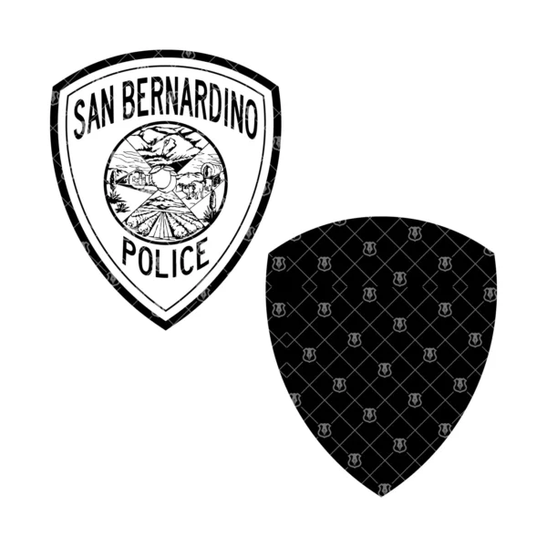 San Bernardino California Police Patch - Image 3