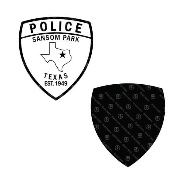 Sansom Park Texas Police Patch - Image 3