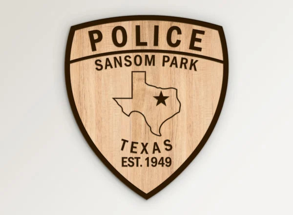 Sansom Park Texas Police Patch SVG Vector911