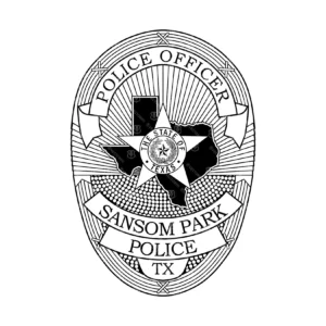 Sansompark Tx Police Badge