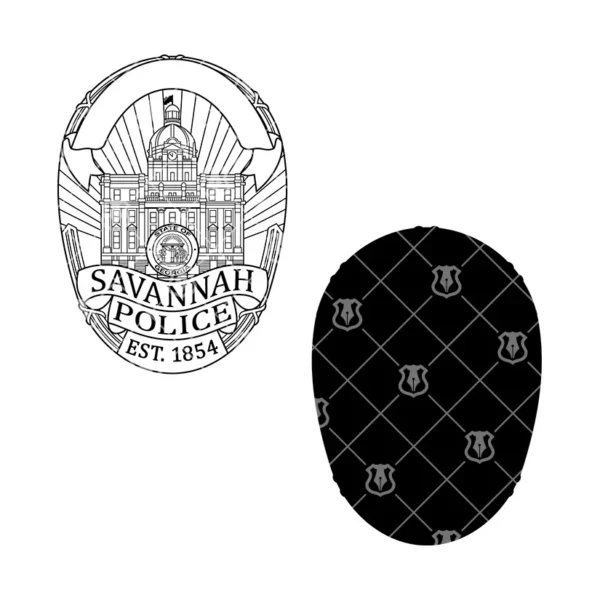 Savannah Georgia Police Badge - Image 3