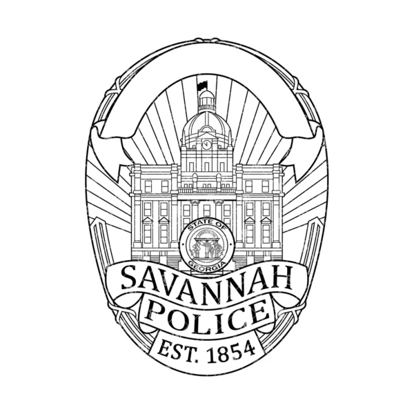 Savannah Georgia Police Badge - Image 2