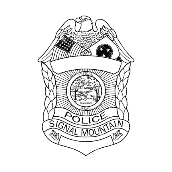 Signal Mountain Tennessee Police Badge - Image 2