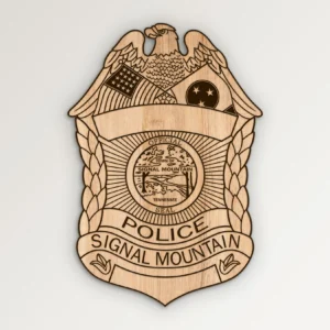 Signal Mountain Tennessee Police Badge SVG Vector911