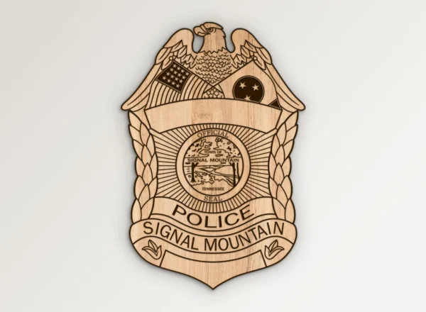 Signal Mountain Tennessee Police Badge SVG Vector911