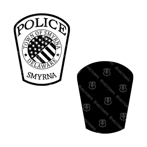 Smyrna Delaware Police Patch - Image 3