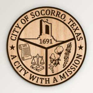 City of Socorro Texas Seal SVG Vector911