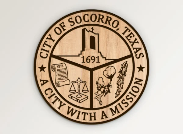 City of Socorro Texas Seal SVG Vector911