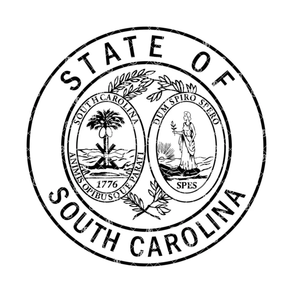 State of South Carolina Seal - Image 2