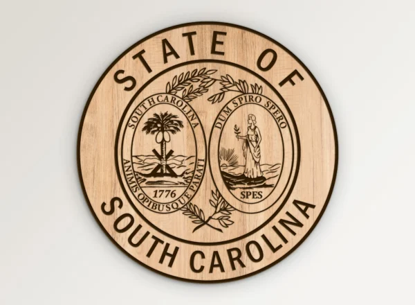 State of South Carolina Seal SVG Vector911