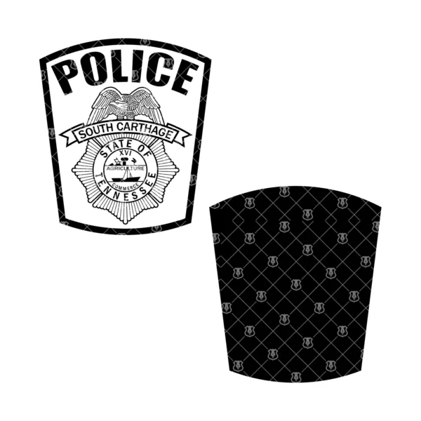 South Carthage Tennessee Police Patch - Image 3