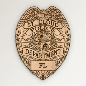 St Cloud Florida Police Badge SVG Vector911