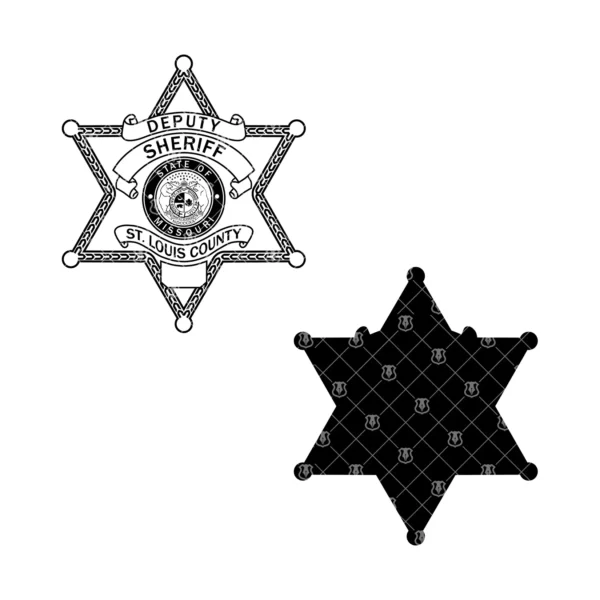 St Louis County Missouri Deputy Sheriff Badge - Image 3