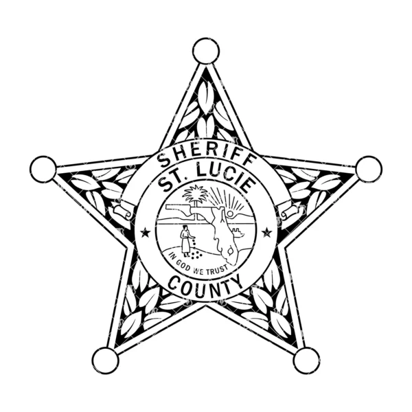 St Lucie County Florida Sheriff Badge - Image 2