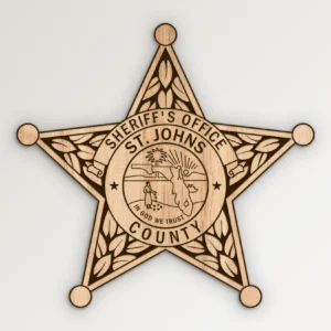 St Johns Florida Sheriffs Office Badge SVG Vector911