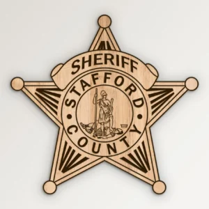 Stafford Virginia Sheriff Badge SVG Vector911