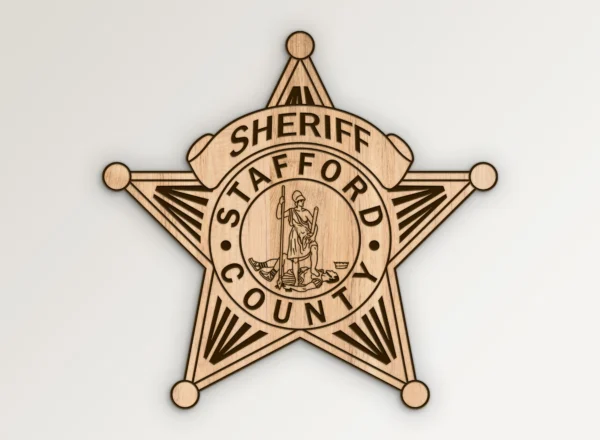 Stafford Virginia Sheriff Badge SVG Vector911