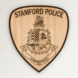 Stamford Connecticut Police Patch SVG Vector911