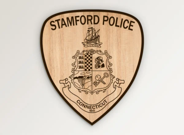 Stamford Connecticut Police Patch SVG Vector911