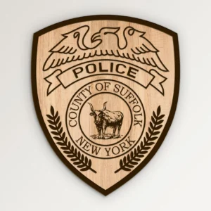 Suffolk New York Police Patch SVG Vector911