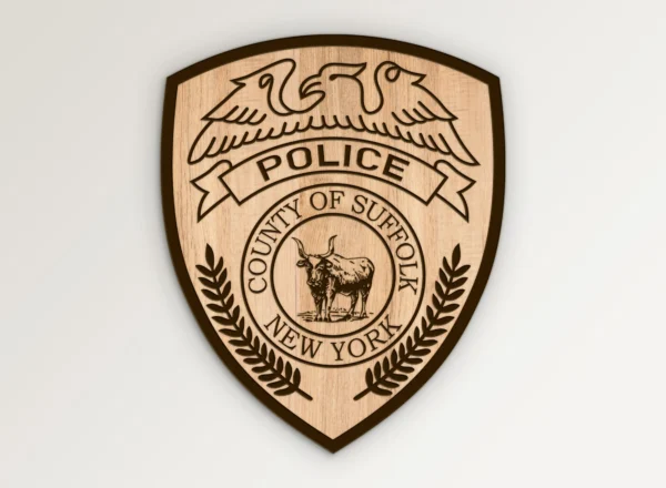 Suffolk New York Police Patch SVG Vector911