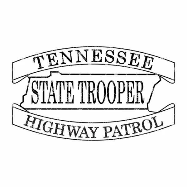 Tennessee Highway Patrol State Trooper Emblem - Image 2