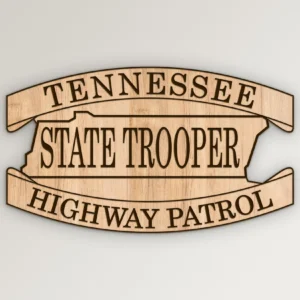 Tennessee Highway Patrol Trooper Emblem SVG Vector911