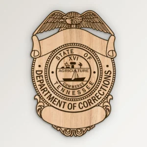 Tennessee Department of Corrections Badge SVG Vector911