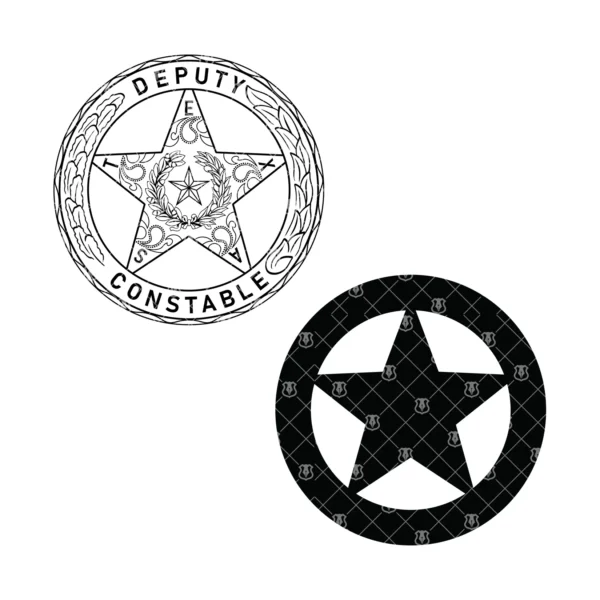 Texas Deputy Constable Badge - Image 3