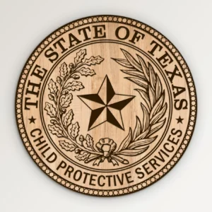 Texas Child Protective Services CPS Seal SVG Vector911