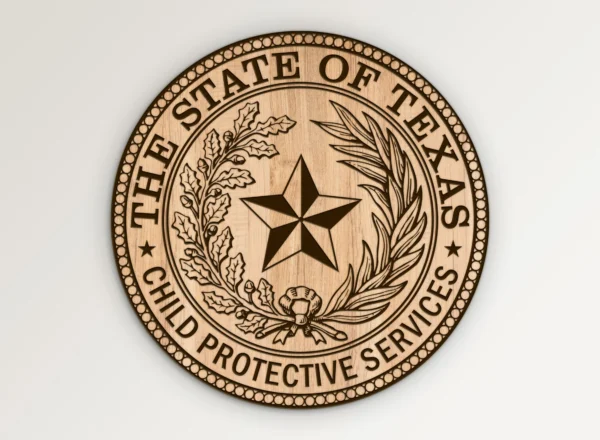 Texas Child Protective Services CPS Seal SVG Vector911