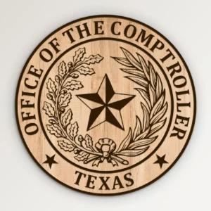 Texas Office of Controller SVG Vector911